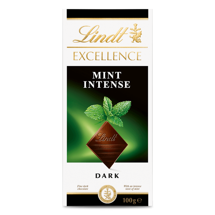 Lindt Excellence Mint Chocolate 100g