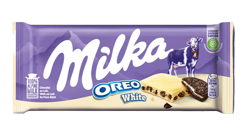 Milka Oreo White 100g 