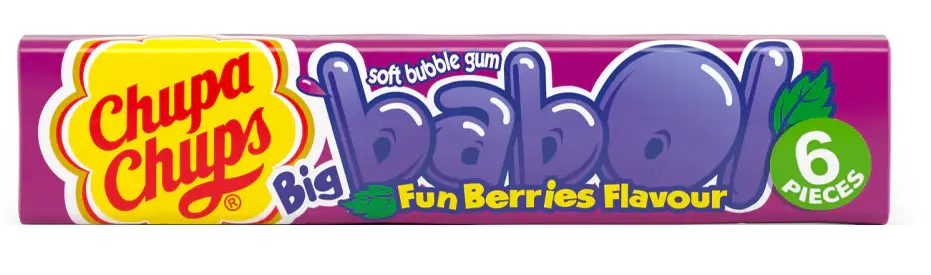 Chupa Chups Bubble Gum Berries flavour 