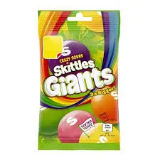 Skittles Giants Crazy Sours