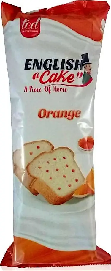 English Cake Orange 500g