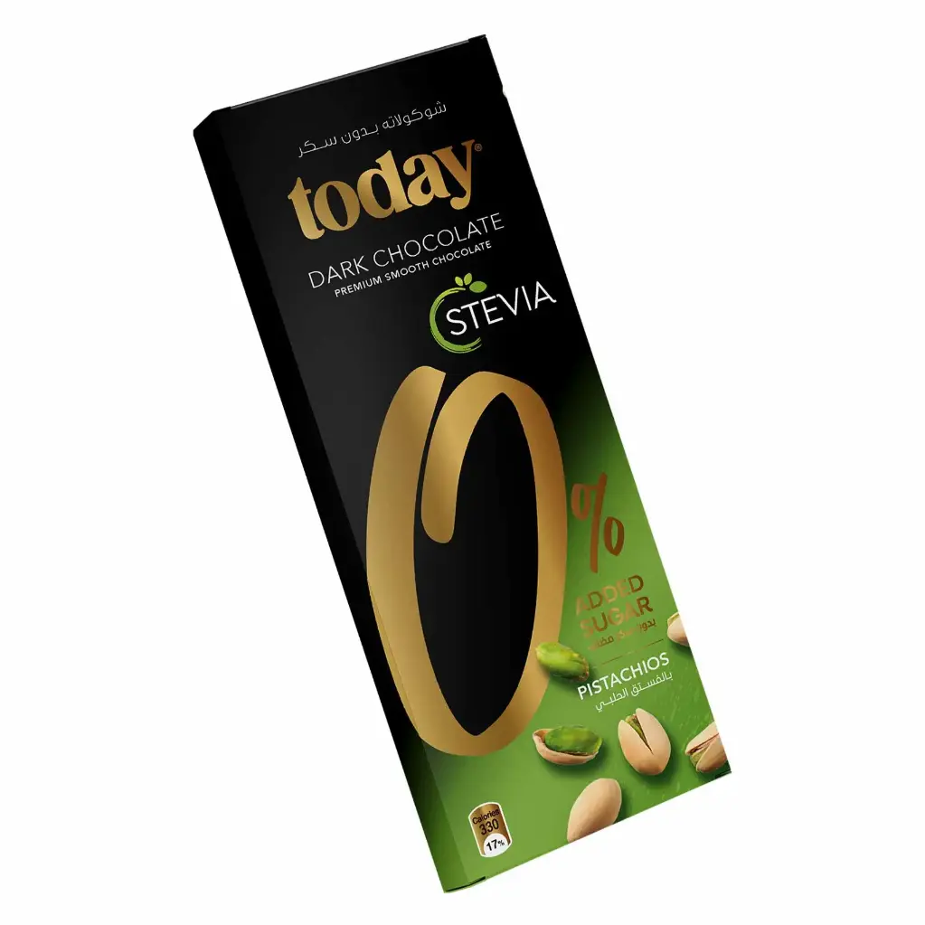 Today Dark Chocolate 0% Added Sugar Pistachios 