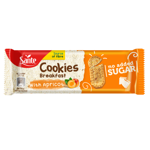  Sante Fit Cereal Biscuits Apricot  50g