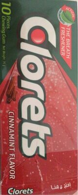 Clorets Cinnamon Flavor 