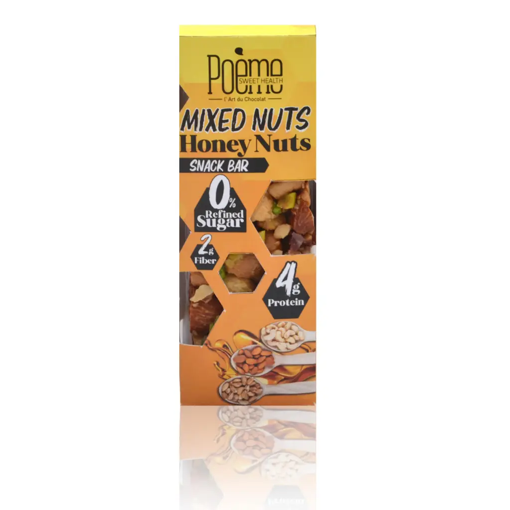 Poeme Mixed Nuts Honey Snack Bar