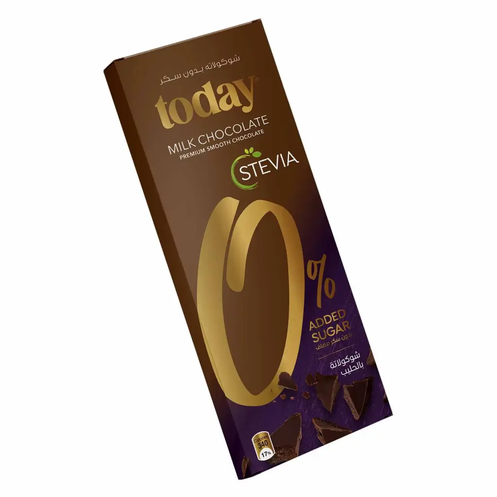 Today Milk Chocolate Classic 0% Added Sugar 