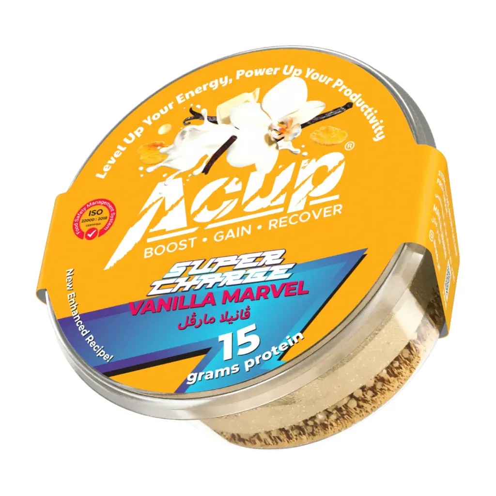 A Cup Vanilla Marvel 15g Protein 