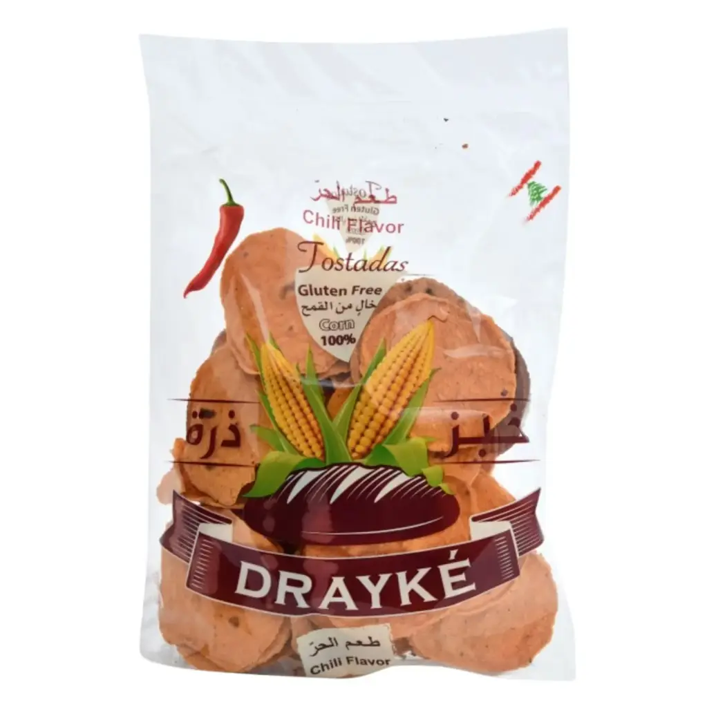  Drayke Tostadas Chili Flavor 80g
