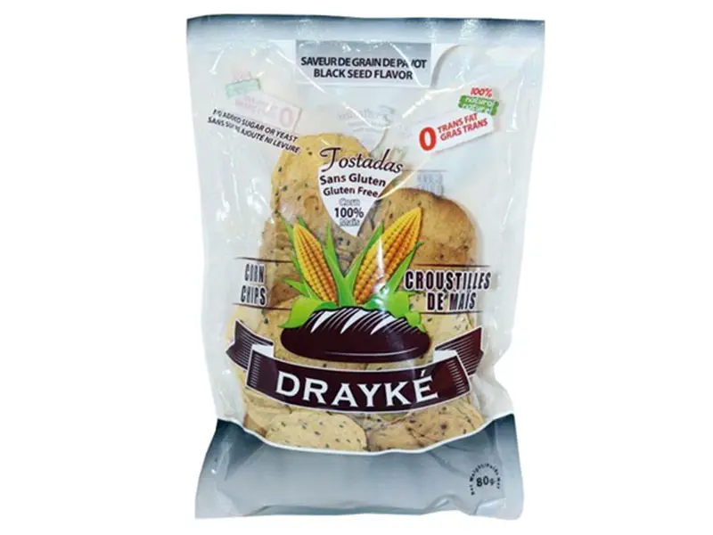 Drayke Tostadas Black seeds Flavor 