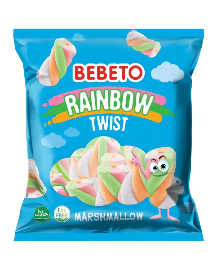 BEBETO Rainbow Twist 135g