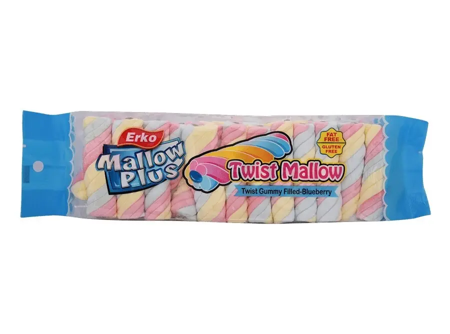 Erko Mallow Plus Twist Mallow Blueberry 180g