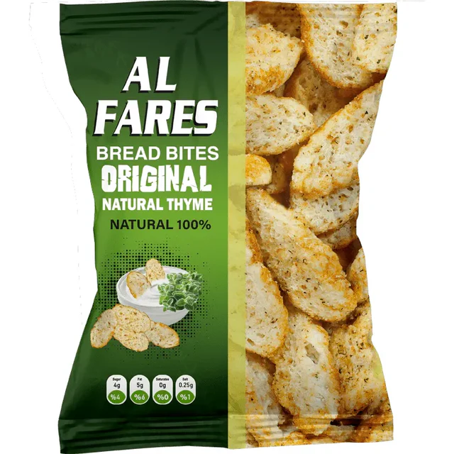 Al Fares Bread Bites Natural Thyme 