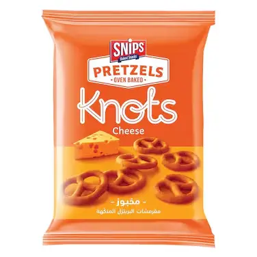 Snips Pretzels Knots Cheese 