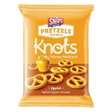 Snips Pretzels Knots Honey Mustard 