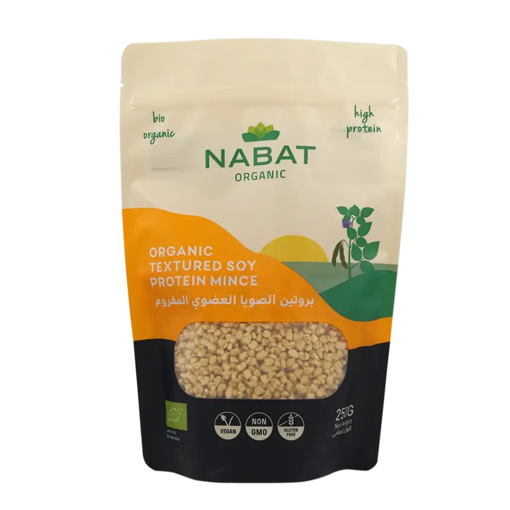 Nabat Organic Textured Soy Protein Mince 250g