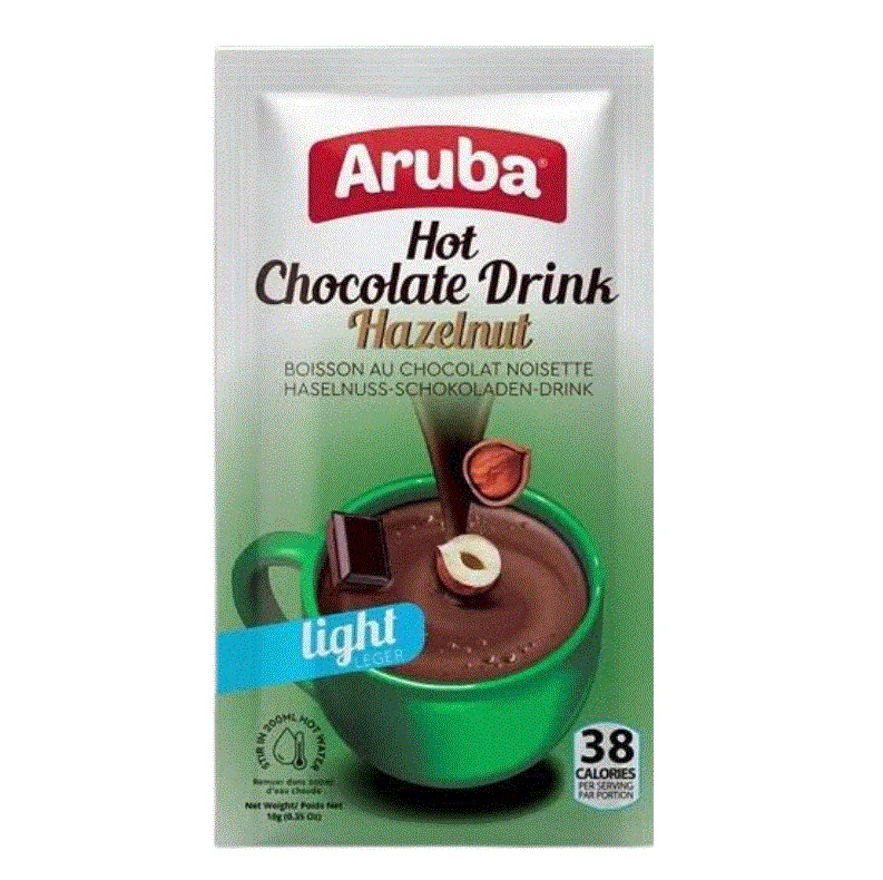 Aruba Hot Chocolate Drink Hazelnut Light 