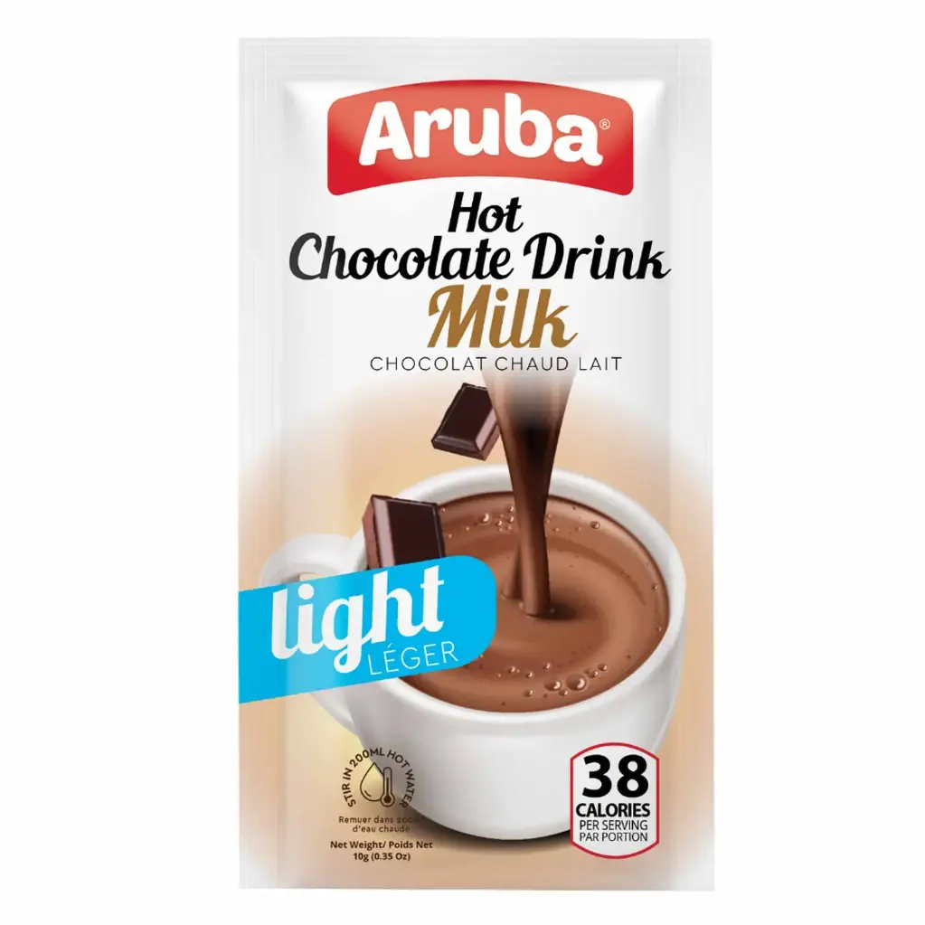 Aruba Hot Chocolate Drink Milk Light 