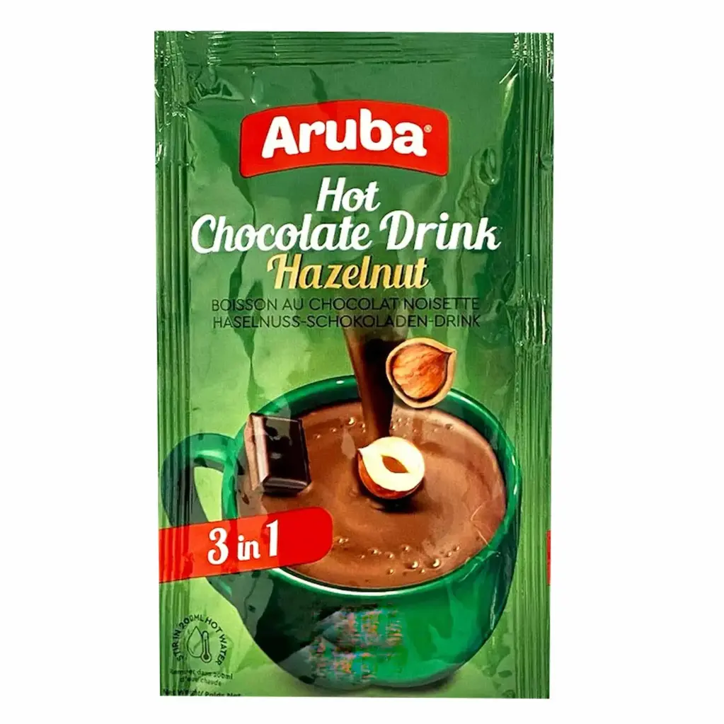 Aruba Hot Chocolate Drink Hazelnut 3in1