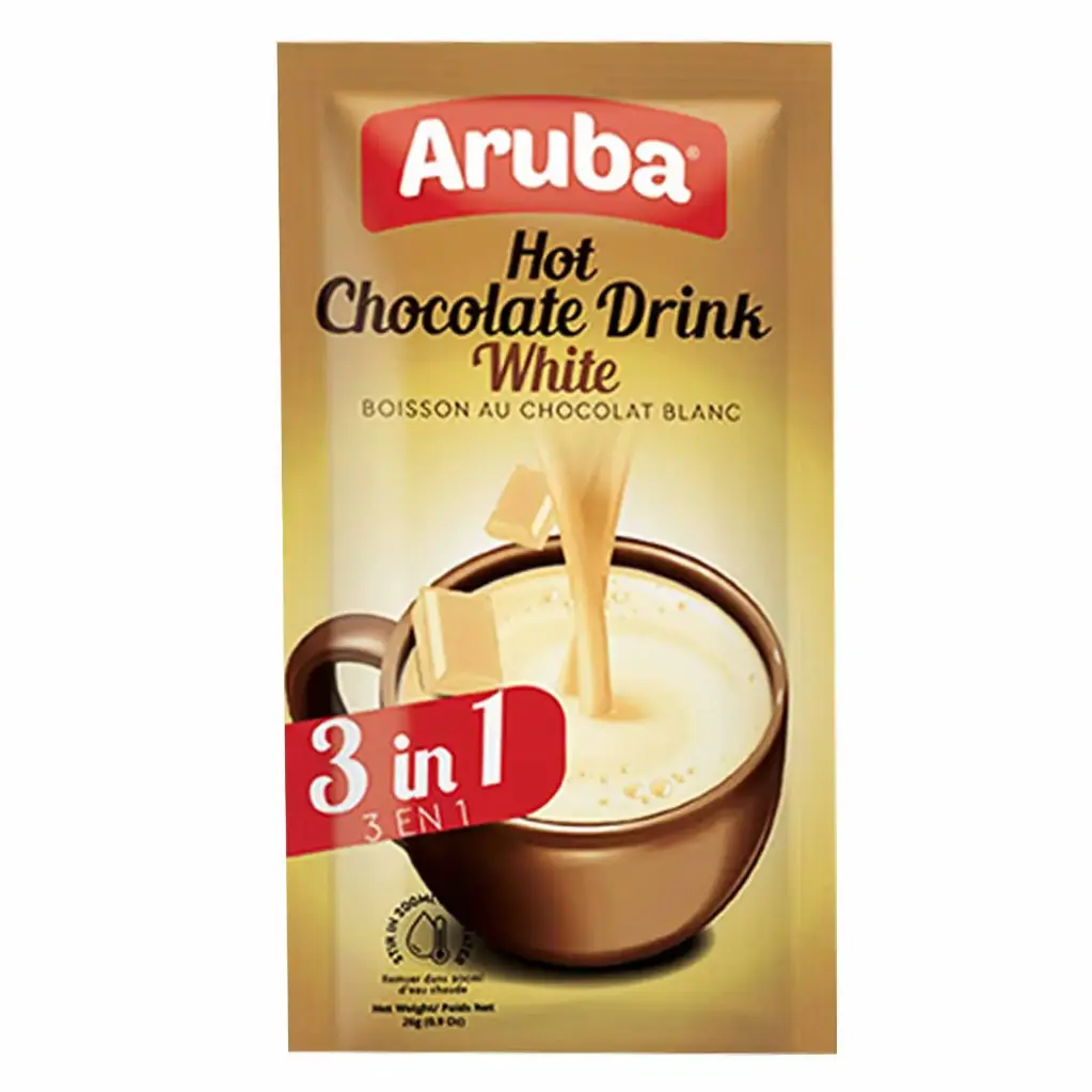 Aruba Hot Chocolate Drink White 3in1