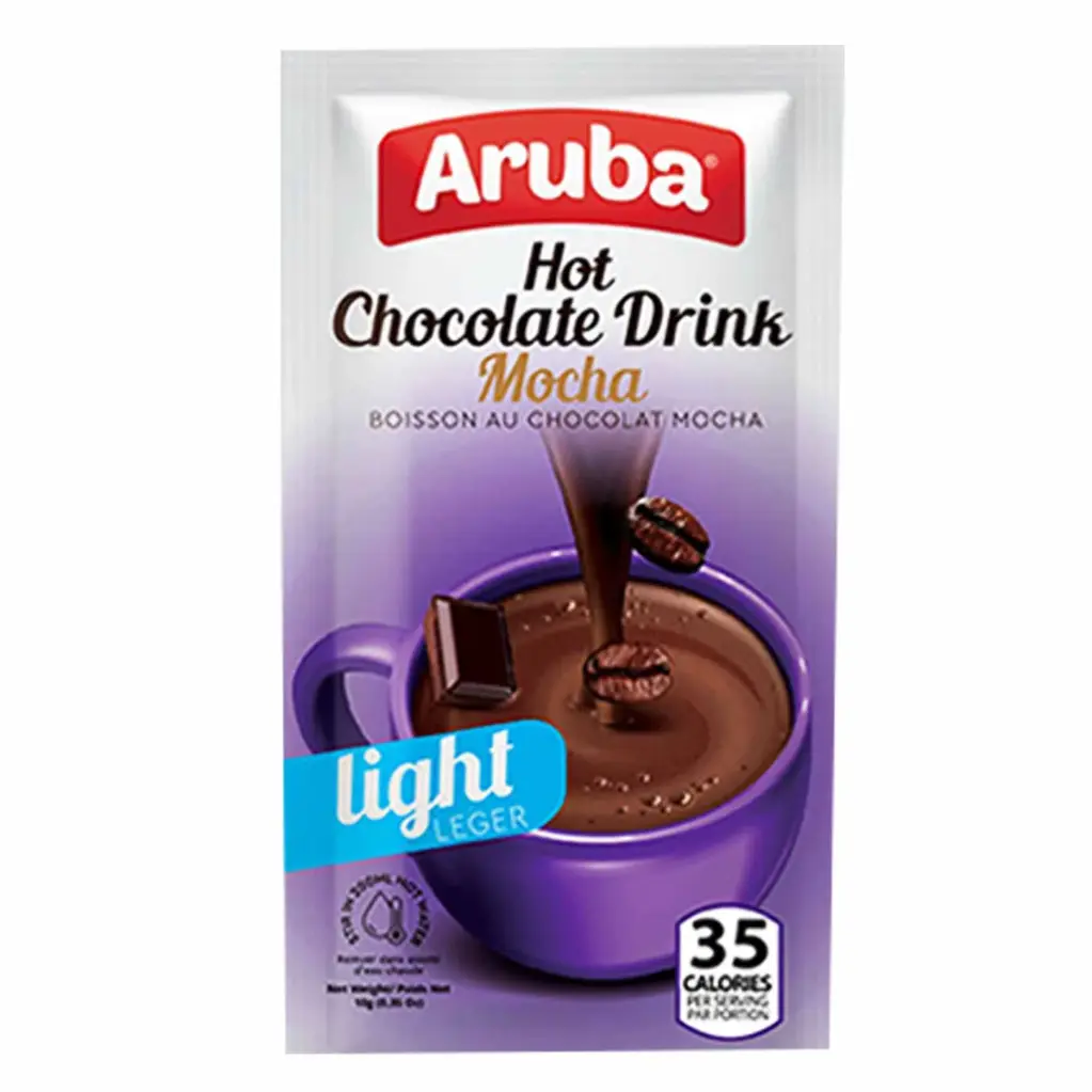 Aruba Hot Chocolate Drink Mocha Light 