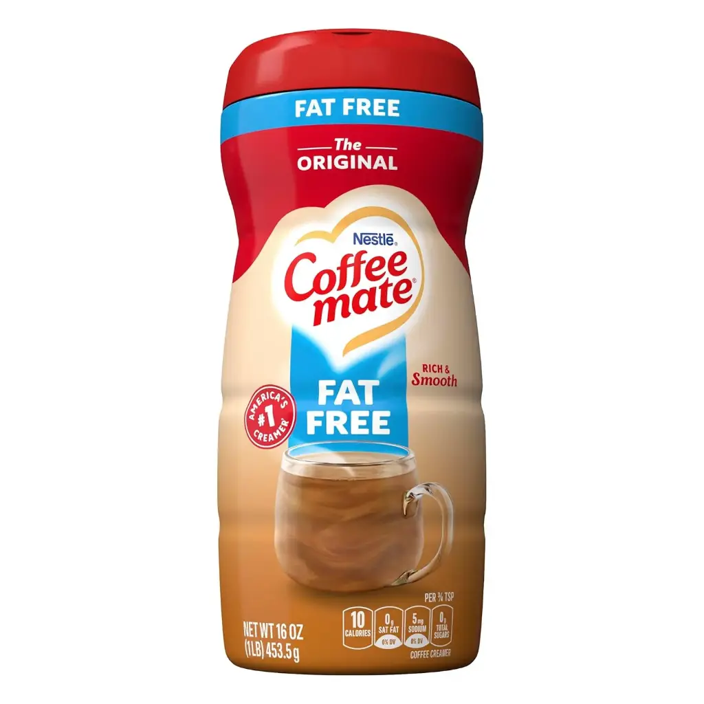 Coffee Mate Coffee Creamer, Fat Free, 453.5g