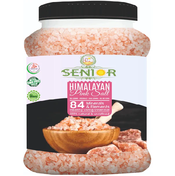 Senior Himalayan Pink Salt With Garlic 220g