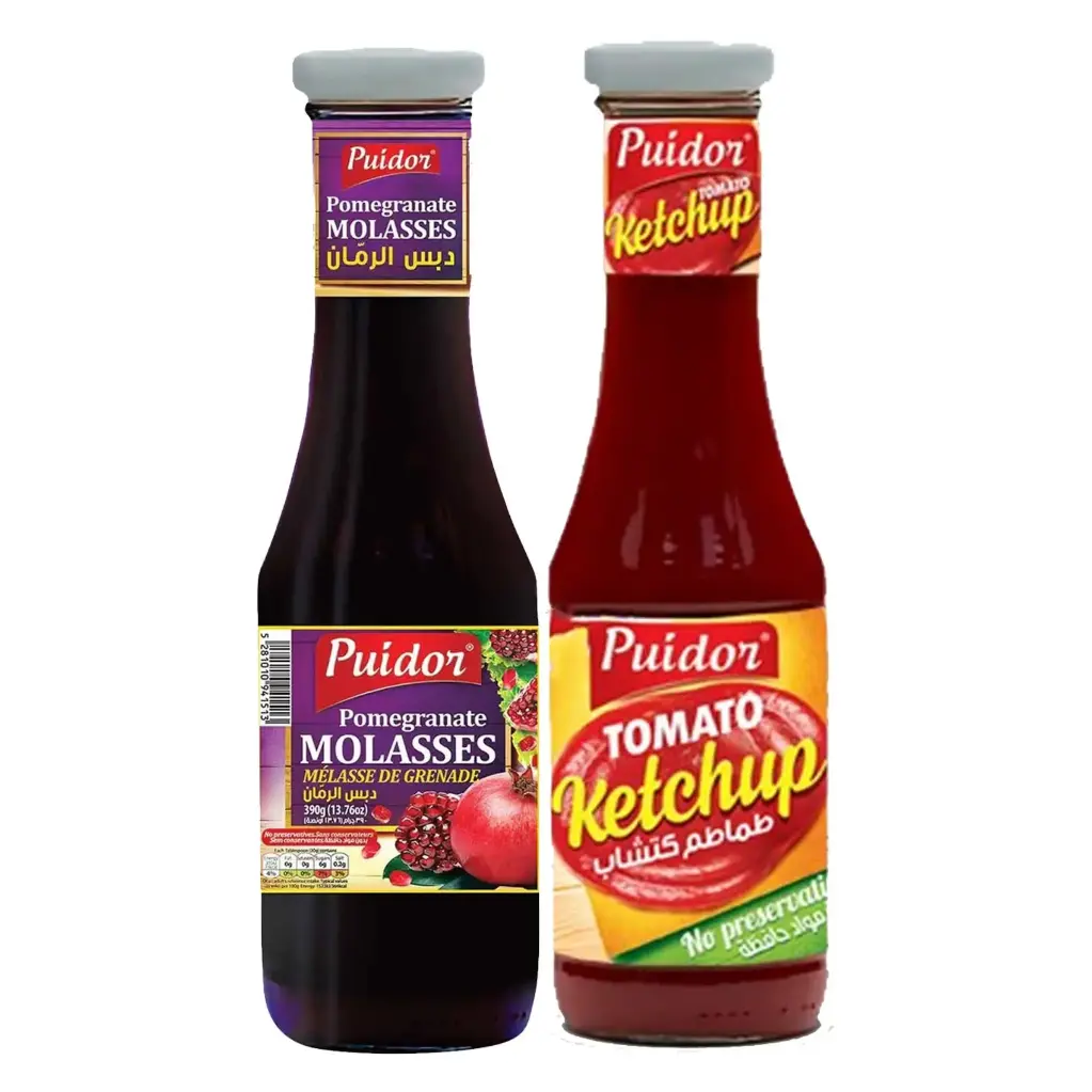 Puidor Pomegranate Molasses + Ketchup Free