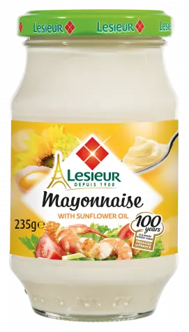 Lesieur Mayonnaise with Sunflower Oil 235g