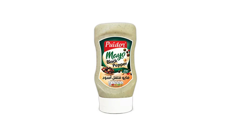Puidor Mayo Black Pepper 321ml 