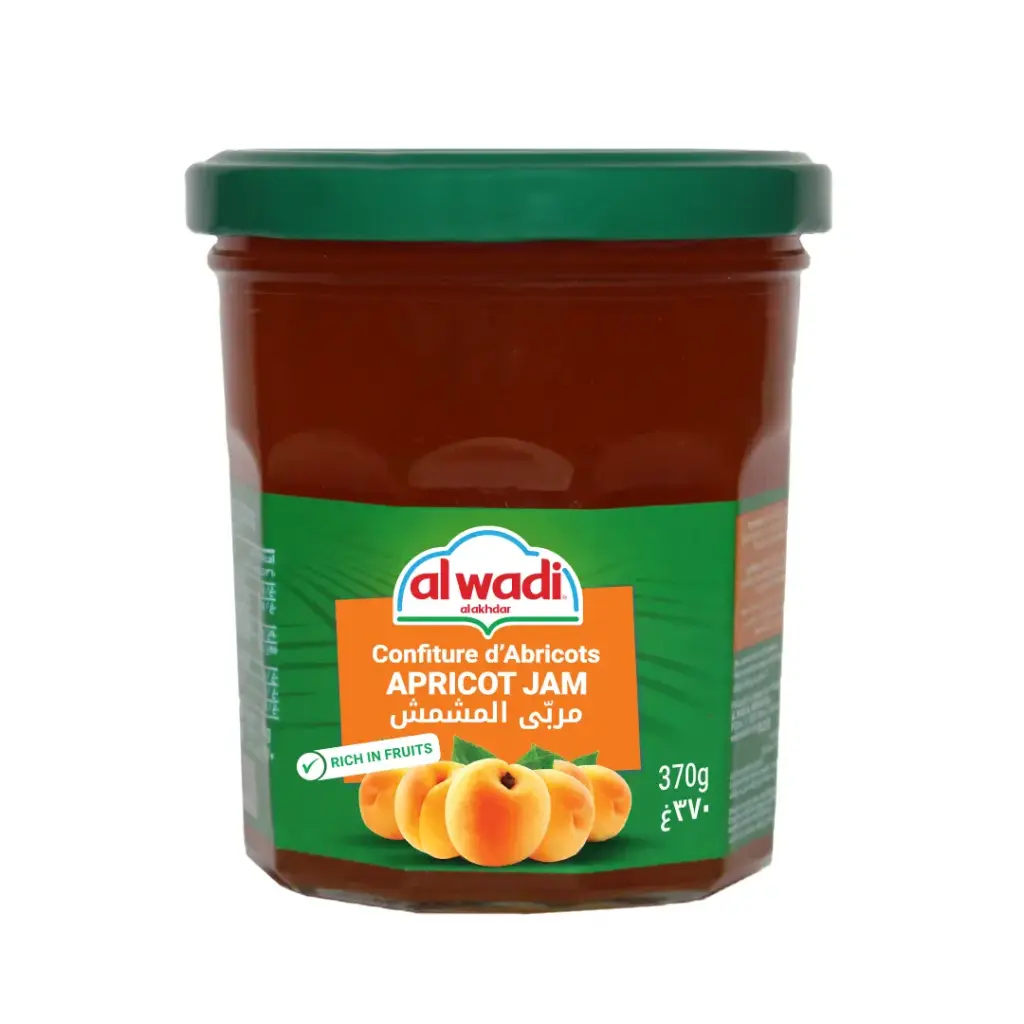 Al Wadi Apricot Jam 370g 