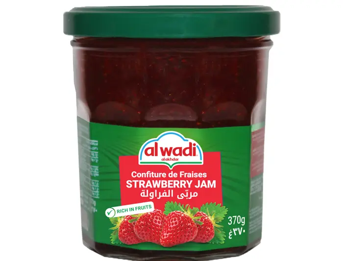 Al Wadi Strawberry Jam 370g
