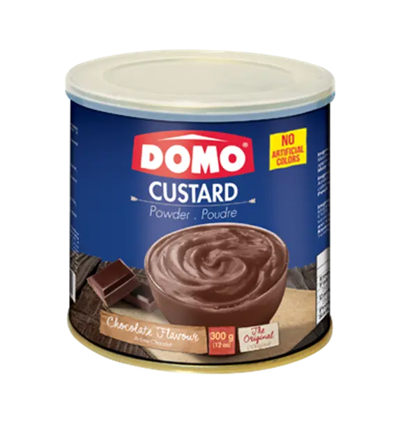 Domo Custard Chocolate Flavour 300g