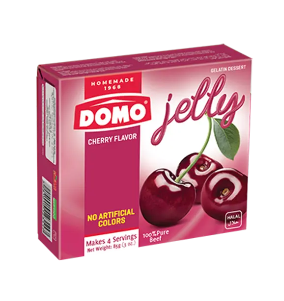 Domo jelly Cherry flavor 85g 