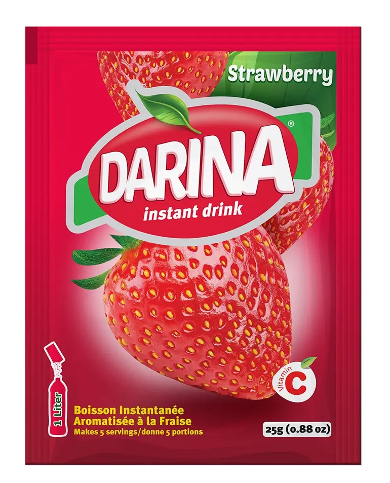 Darina Instant Drink Strawberry Flavor  25g 