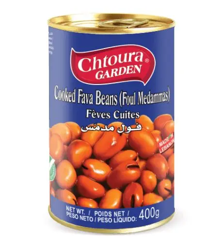 Chtoura Garden Cooked Fava Beans 400g