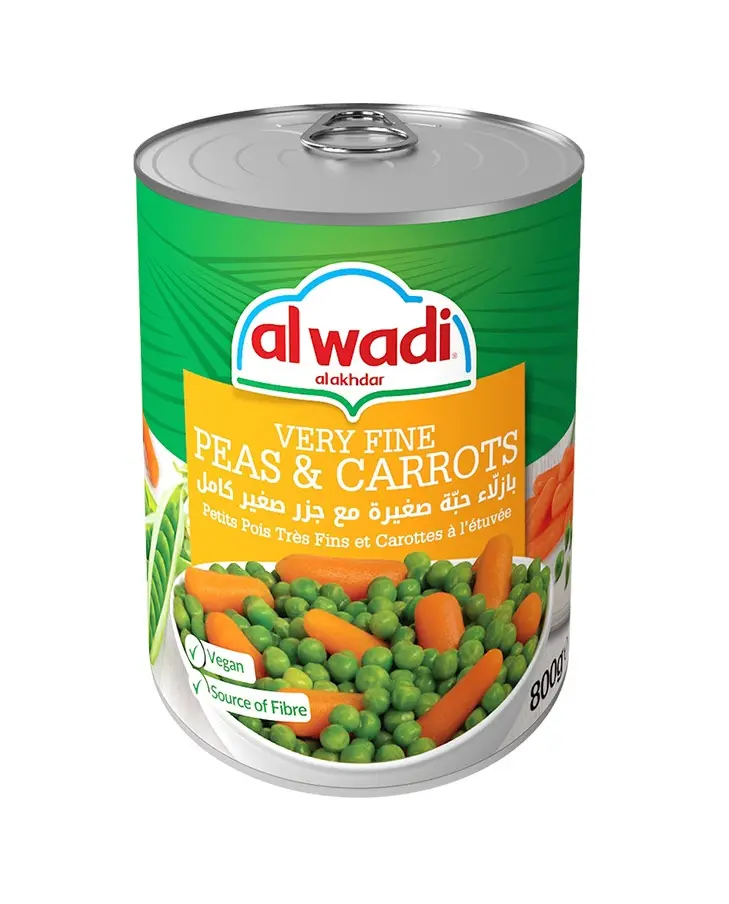 Al Wadi Peas&Carrots 400g 