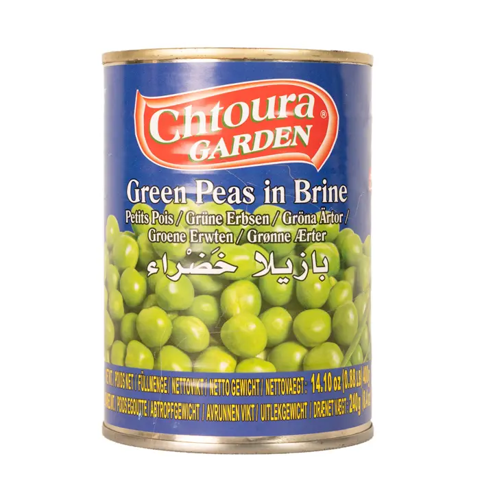 Chtoura Garden Green Peas In Brine 400g 