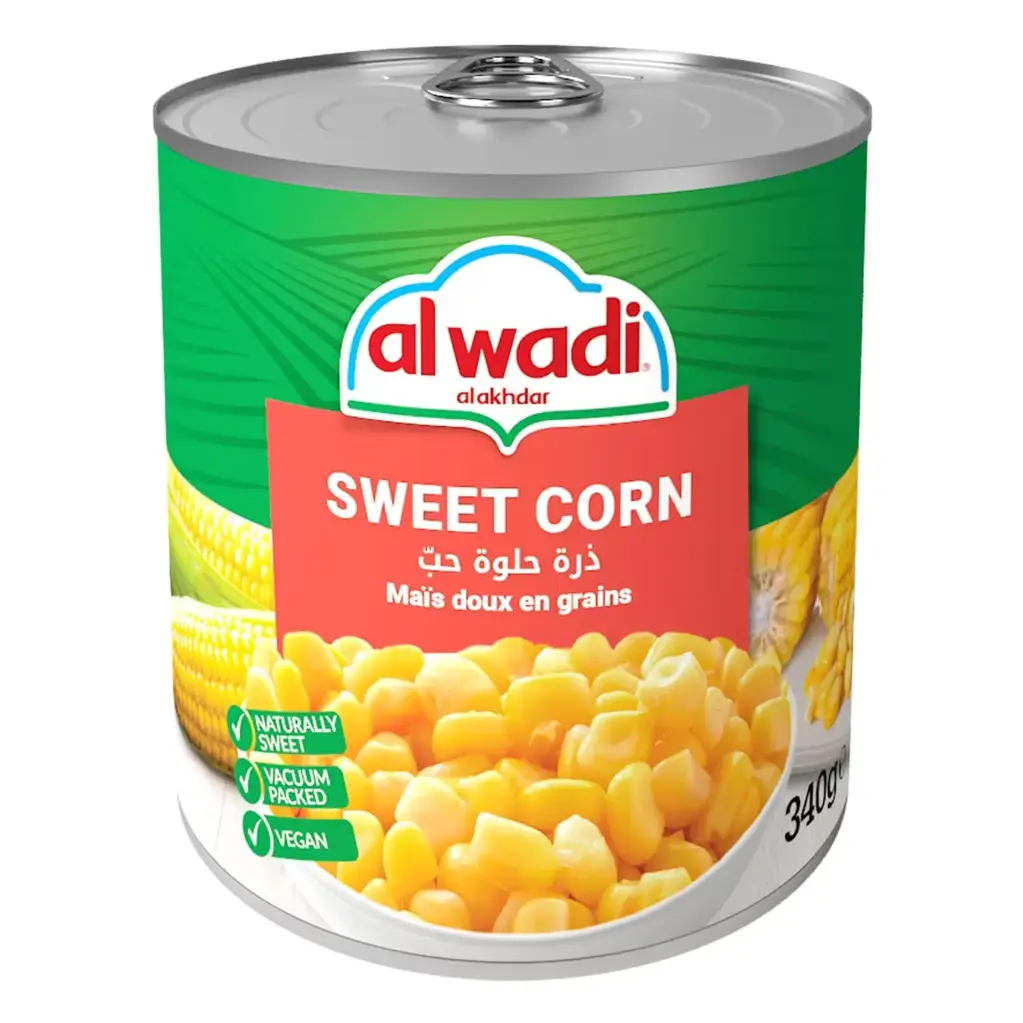 Al Wadi Sweet Corn 340g 