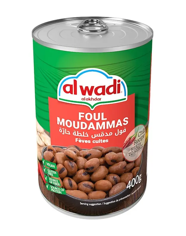 Al Wadi Foul Moudammas 400g 