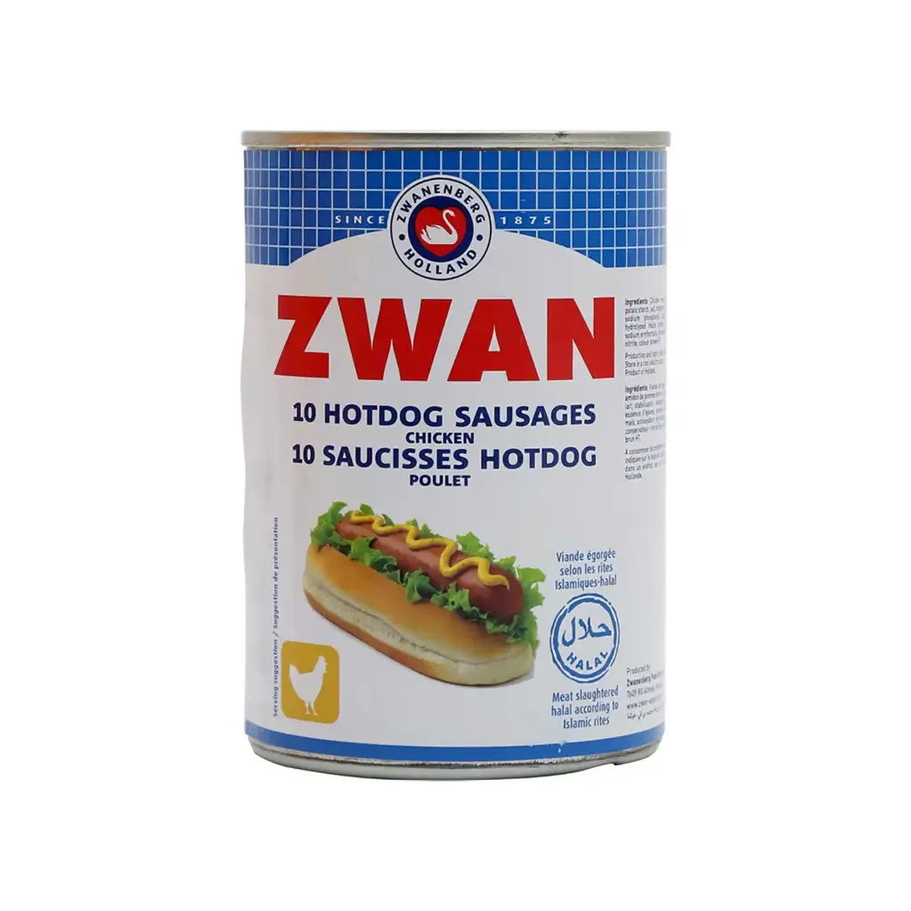 Zwan Chicken Hot Dogs 400g 