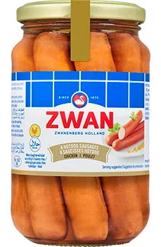 Zwan 8 Chicken Hotdog Sausages 270g 