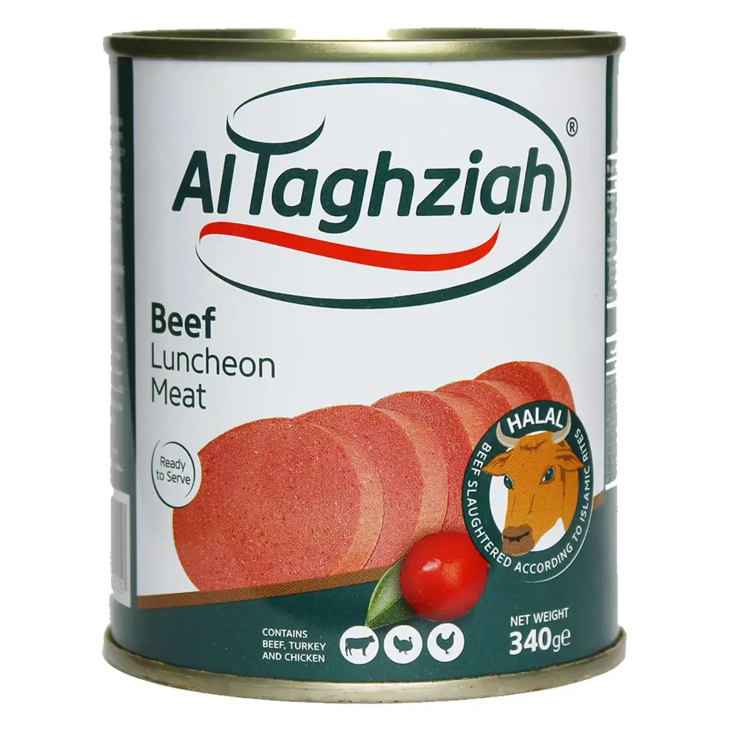 Al Taghziah Beef Luncheon Meat 340g