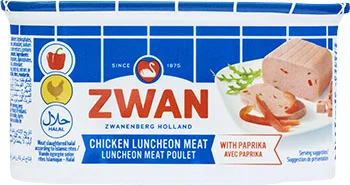 Zwan Chicken Luncheon Meat With Paprika 200g 