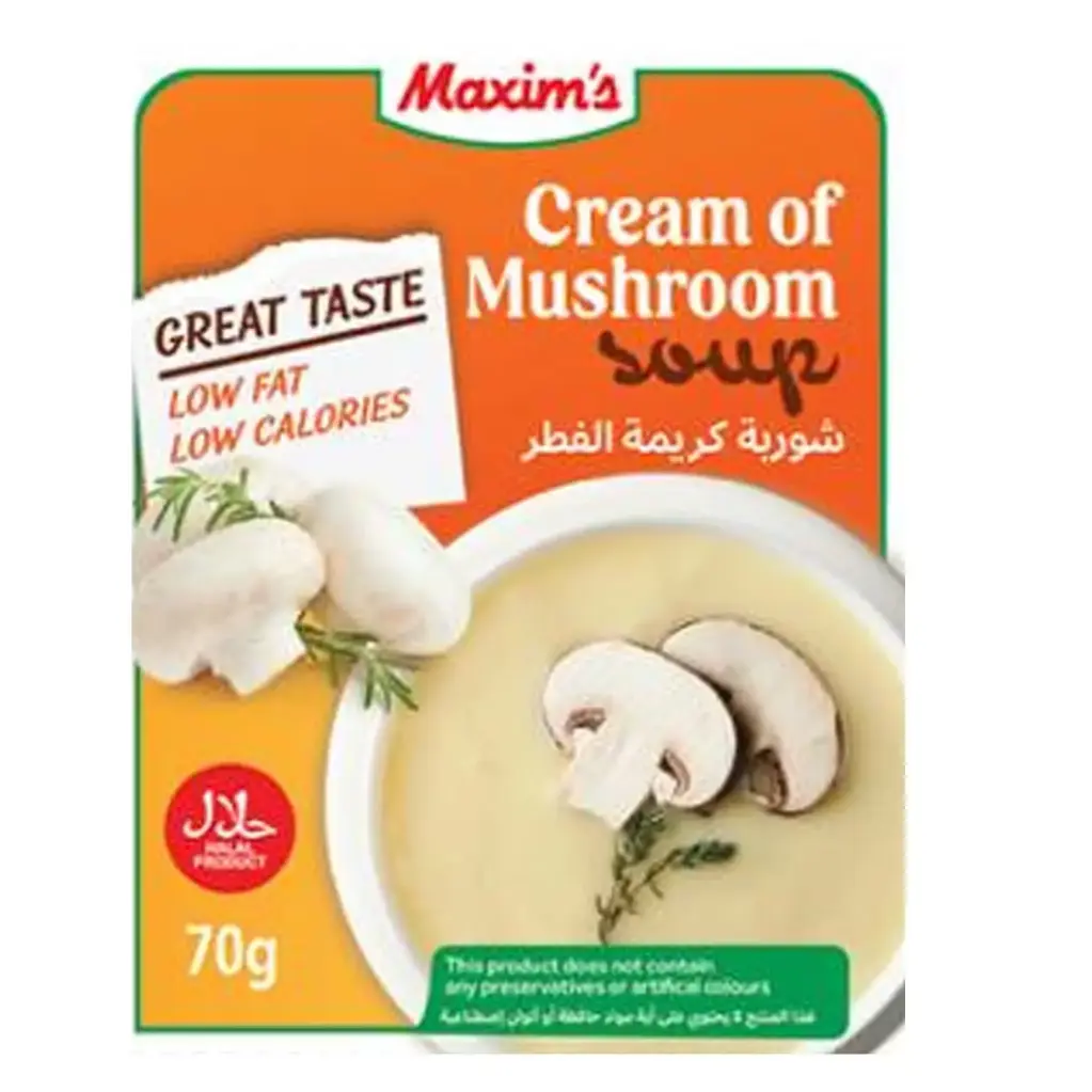 Maxim's Cream Of Mushroom Soup 70g 
