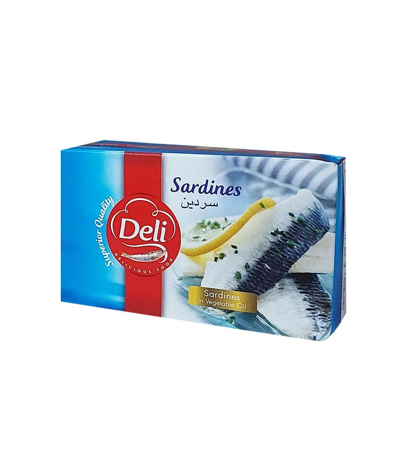 Deli Sardines In Vegetable Oil 125g 
