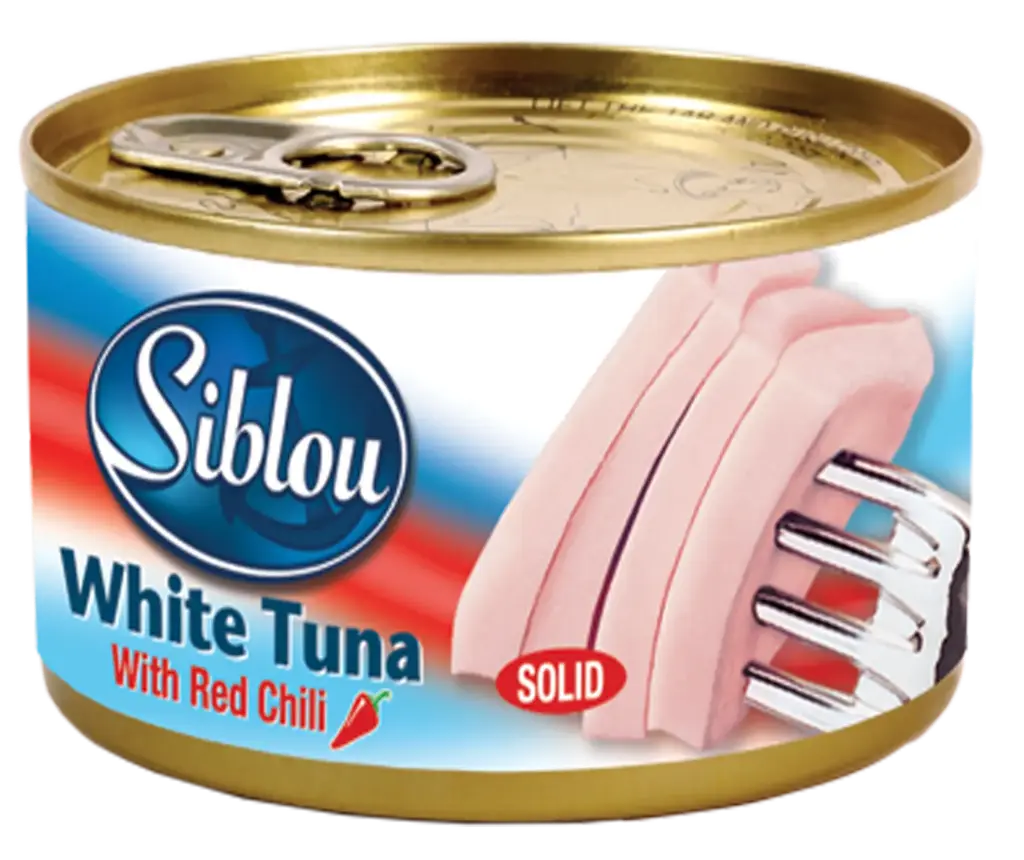Siblou White Tuna With Red Chili 185g 