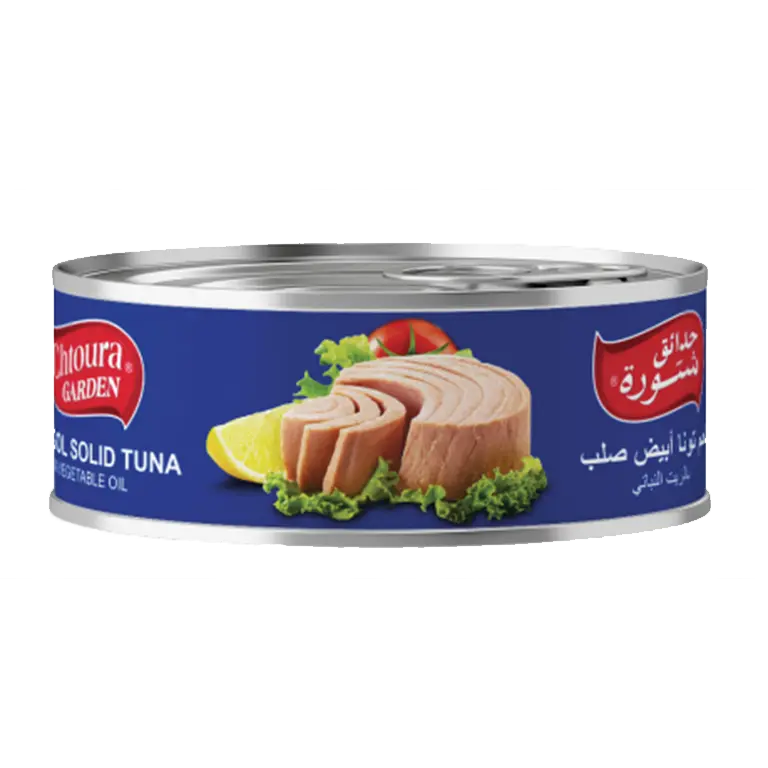 Chtoura Garden Tongol Solid Tuna In Oil 185g 