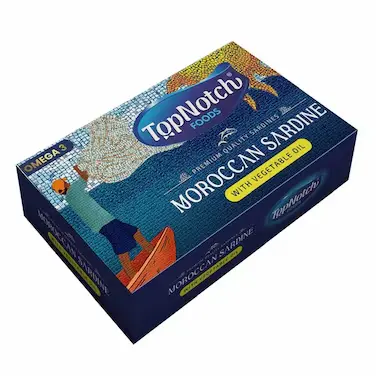 Top Notchi Moroccan Sardine In Oil 