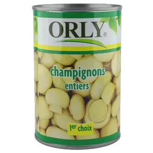 Orly Mushrooms Whole 425g  