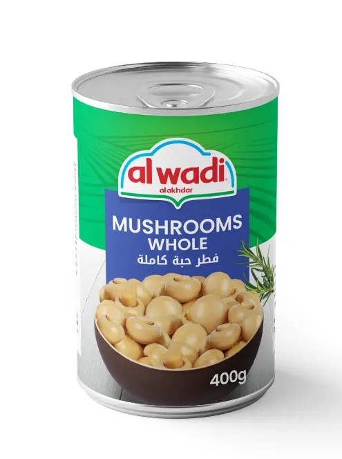Al Wadi Whole Mushrooms 400g 